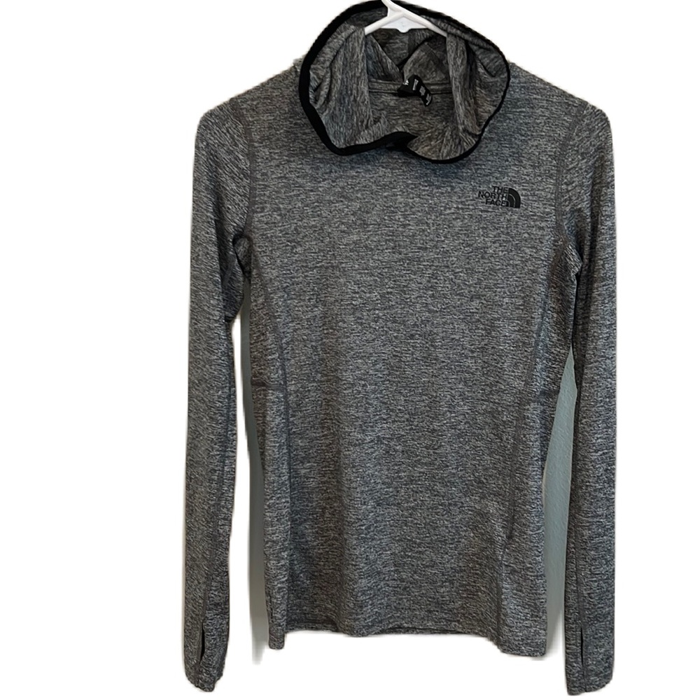 The North Face Womens Hoodie Lightweight Pullover Gray Size XS